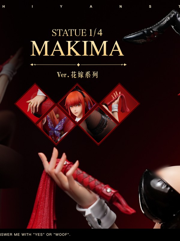 ChiYan Studio Bridal Series 3rd Chainsaw Man Makima Hot Sexy 1/4 Statue